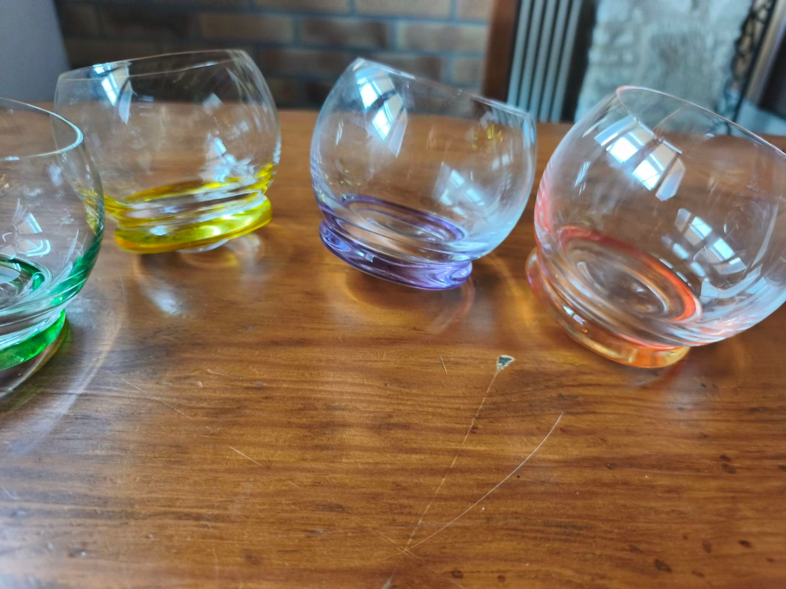Set van 6 omgekeerde glazen – photo 4